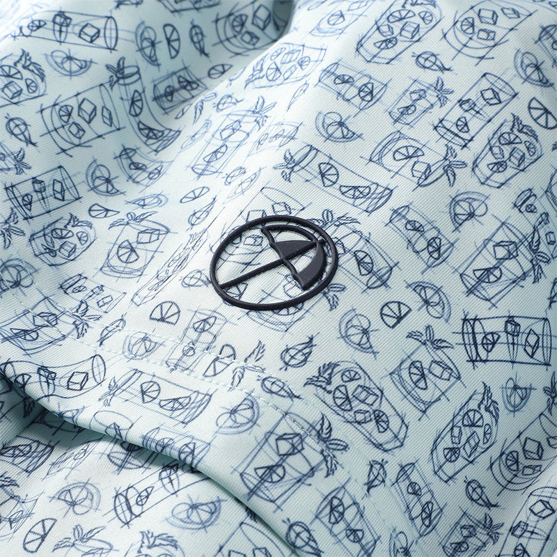 PUMA x Arnold Palmer Sketch Men's Polo (Peaceful Blue)