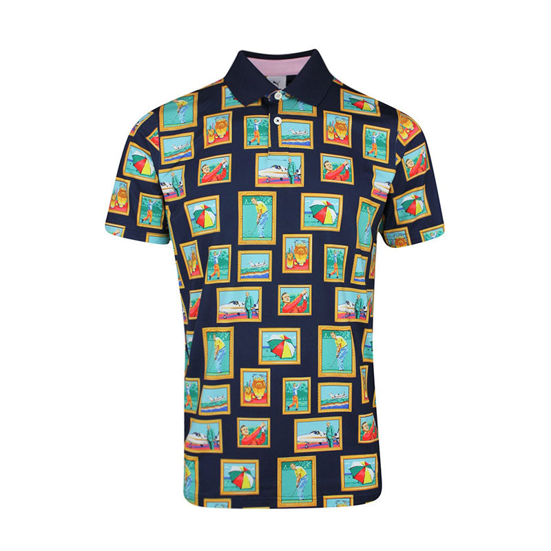 PUMA x Arnold Palmer Men's Polo (Deep Navy)