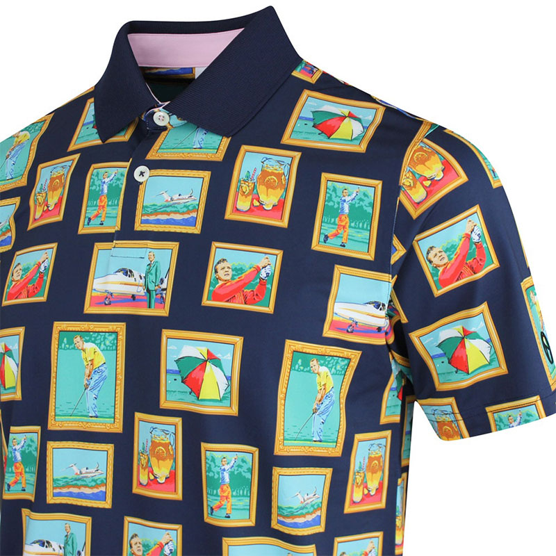 PUMA x Arnold Palmer Men's Polo (Deep Navy)