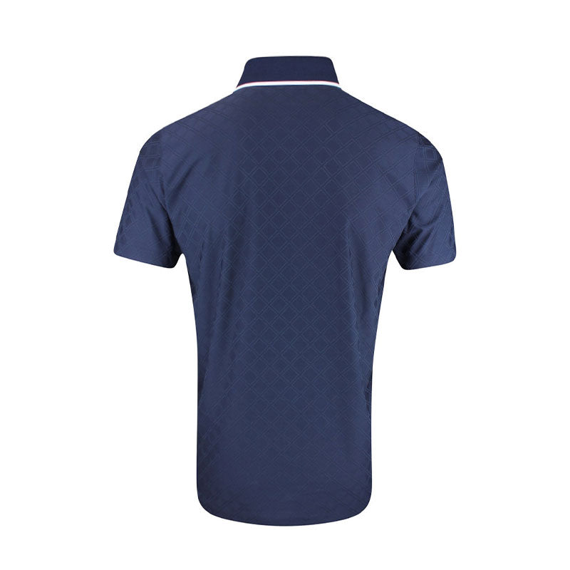 PUMA x Arnold Palmer Tipped Jaquard Men's Polo (Deep Navy)