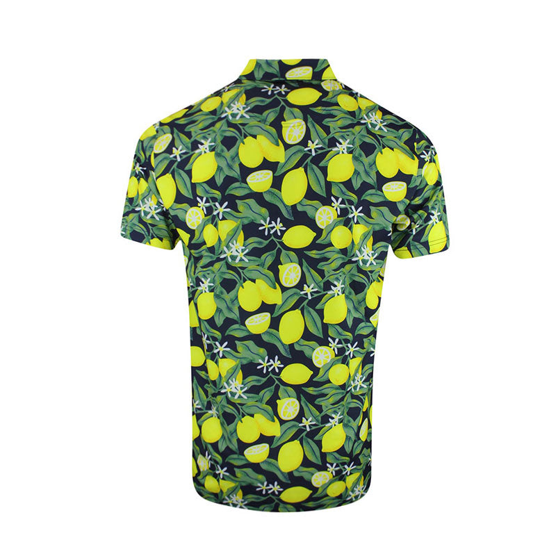 PUMA x Arnold Palmer Lemon Branch Men's Polo (Deep Navy)