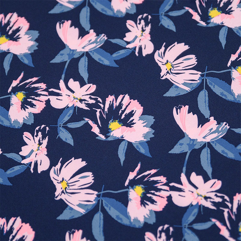 PUMA x Arnold Palmer Spring Florals Men's Polo (Navy/Pink)