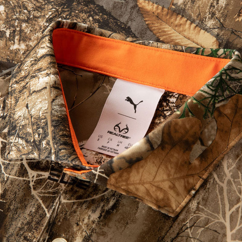 PUMA x Realtree Camo Men's Polo (Deep Forest)