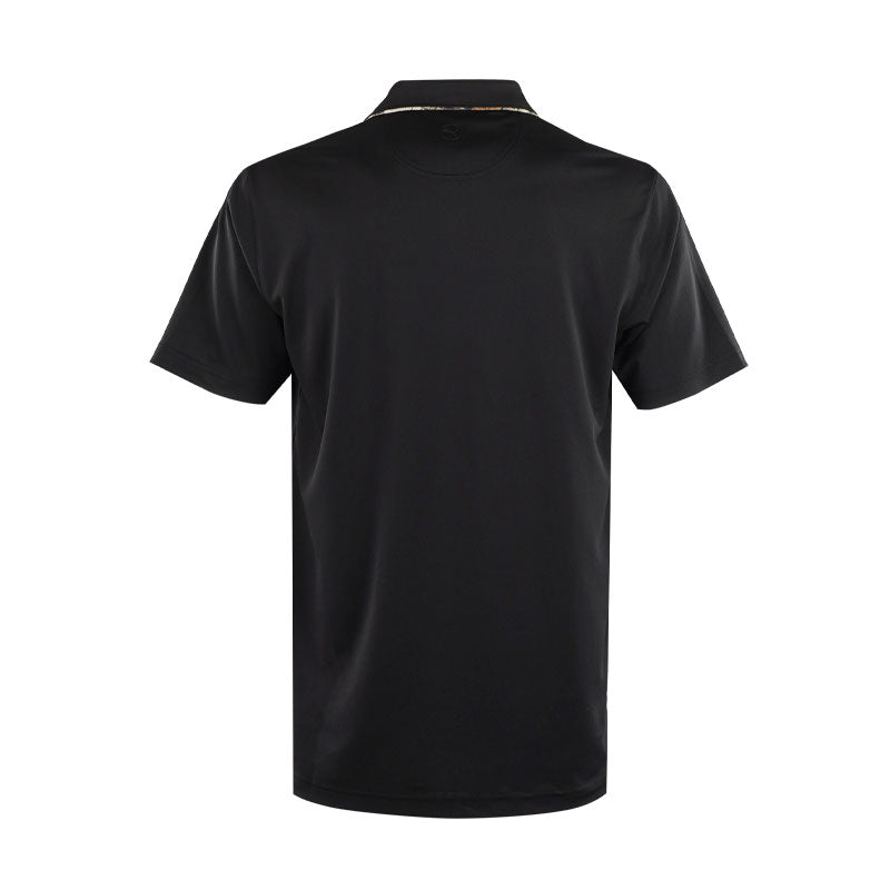 PUMA x Realtree Tipped Men's Polo (Black)