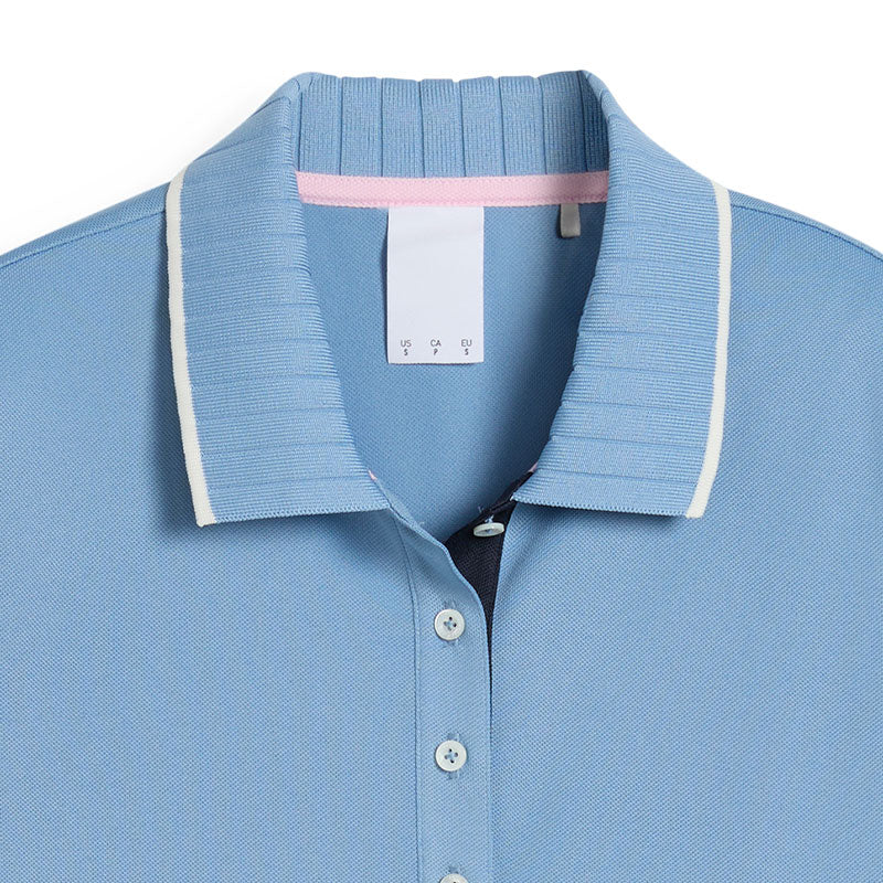 PUMA x Arnold Palmer Women's Pique Polo (Zen Blue)