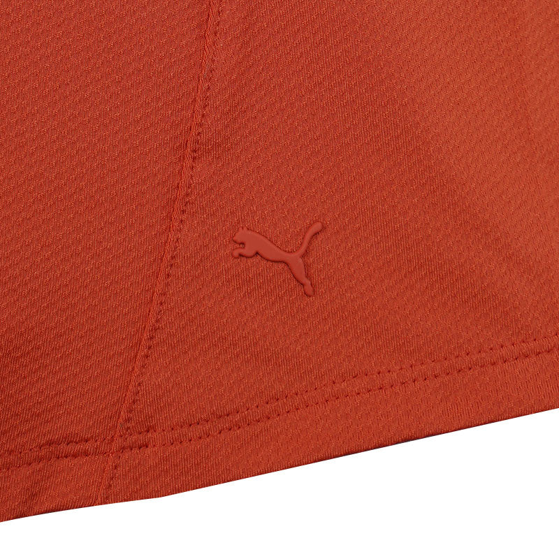 PUMA Aerlon Women's Mock Sleeveless Polo (Red Fire)