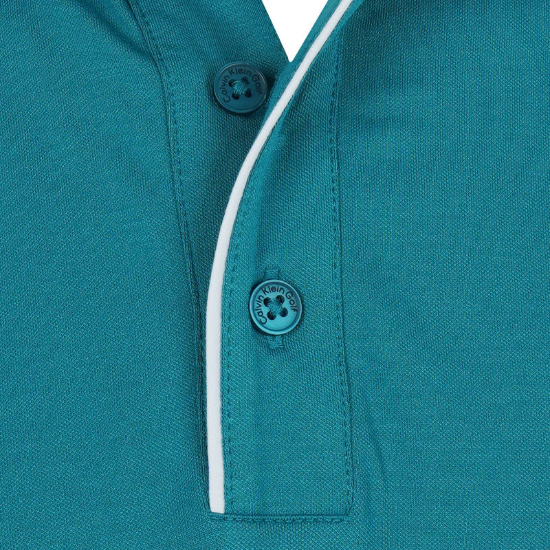 CALVIN KLEIN San Marcos Men's Polo (Sea Green)
