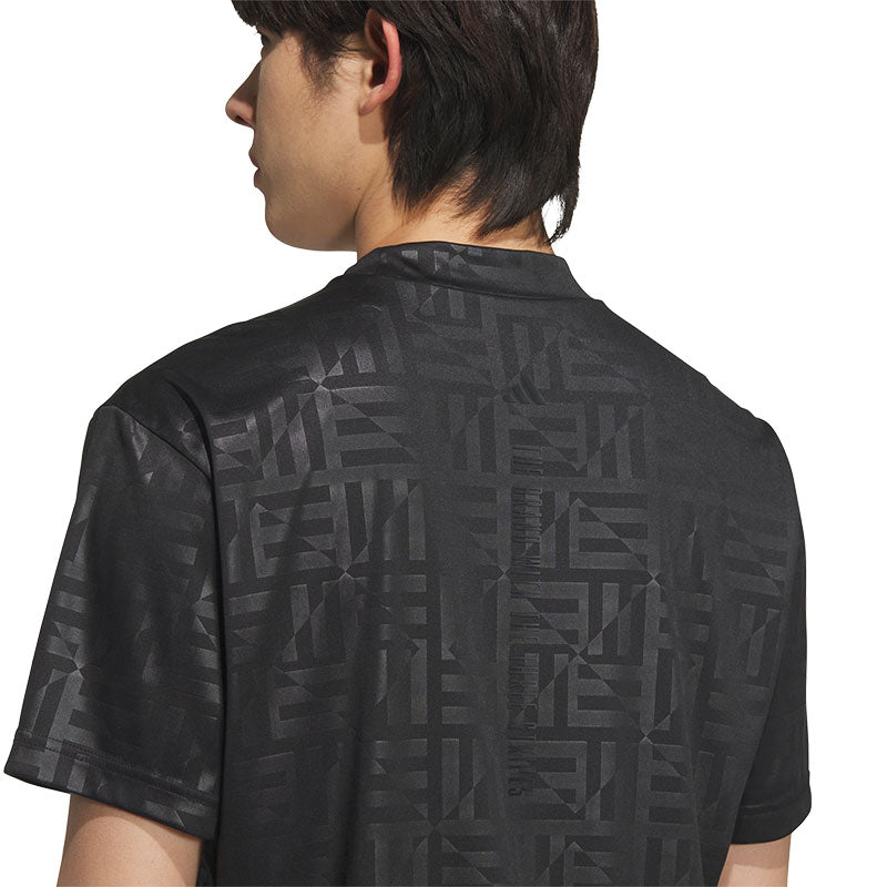 ADIDAS Golf Emboss Men's Polo (Black)