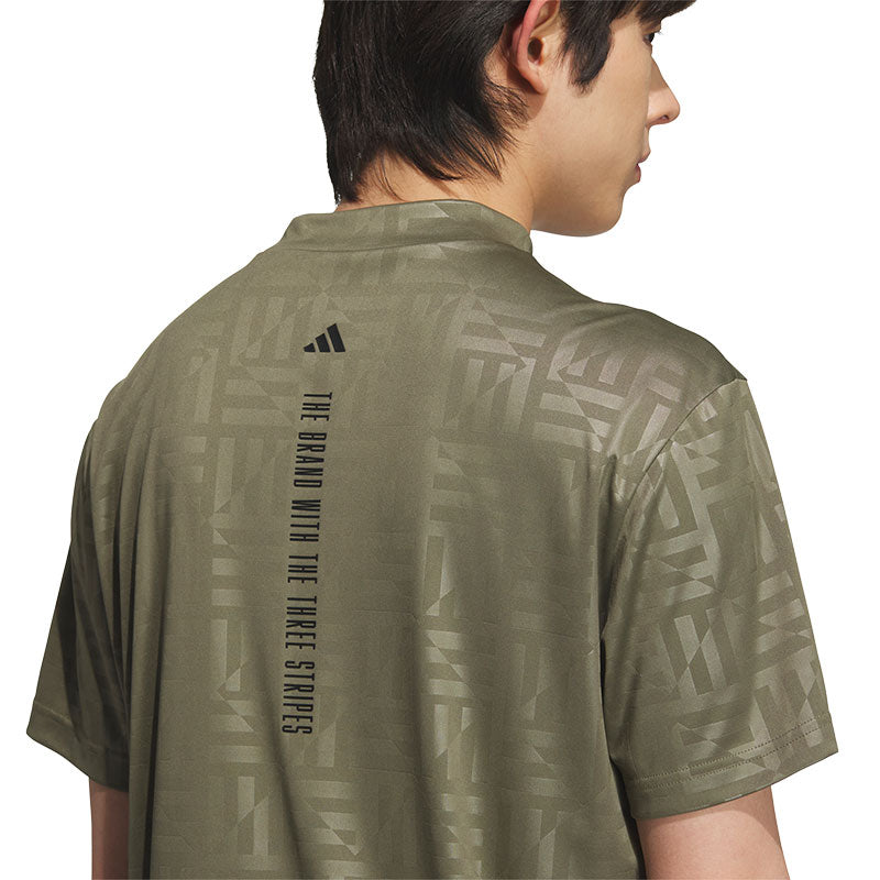 ADIDAS Golf Emboss Men's Polo (Olive)