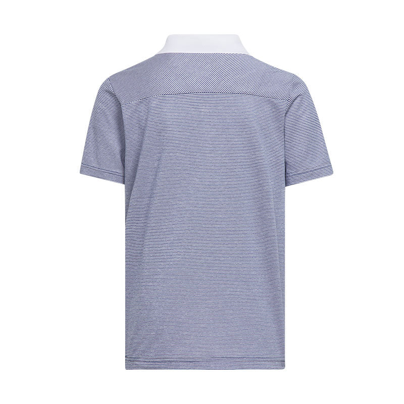 ADIDAS Ottoman Striped Boy's Polo (Navy)