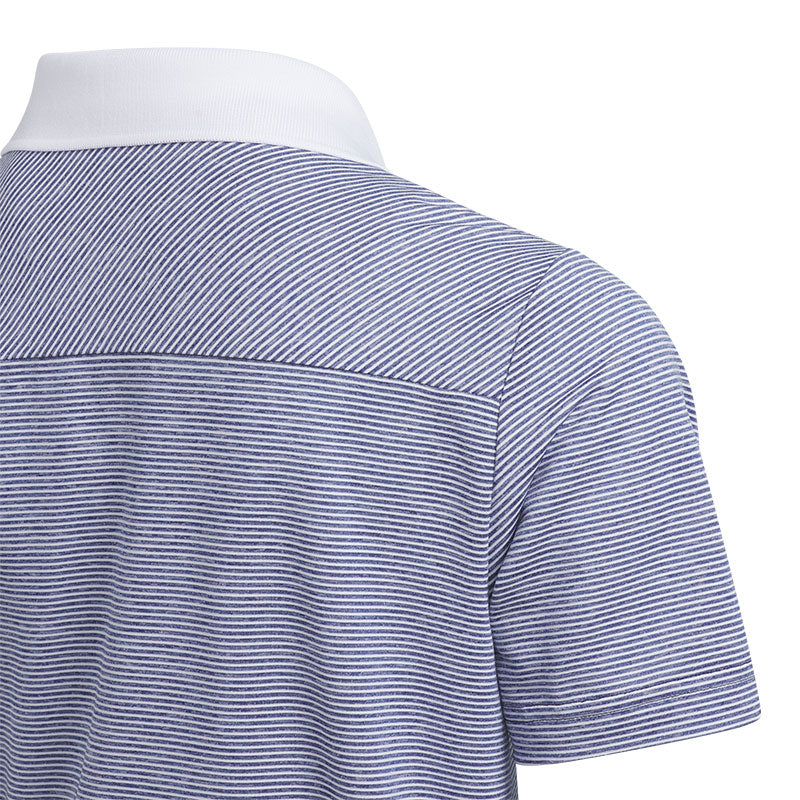 ADIDAS Ottoman Striped Boy's Polo (Navy)