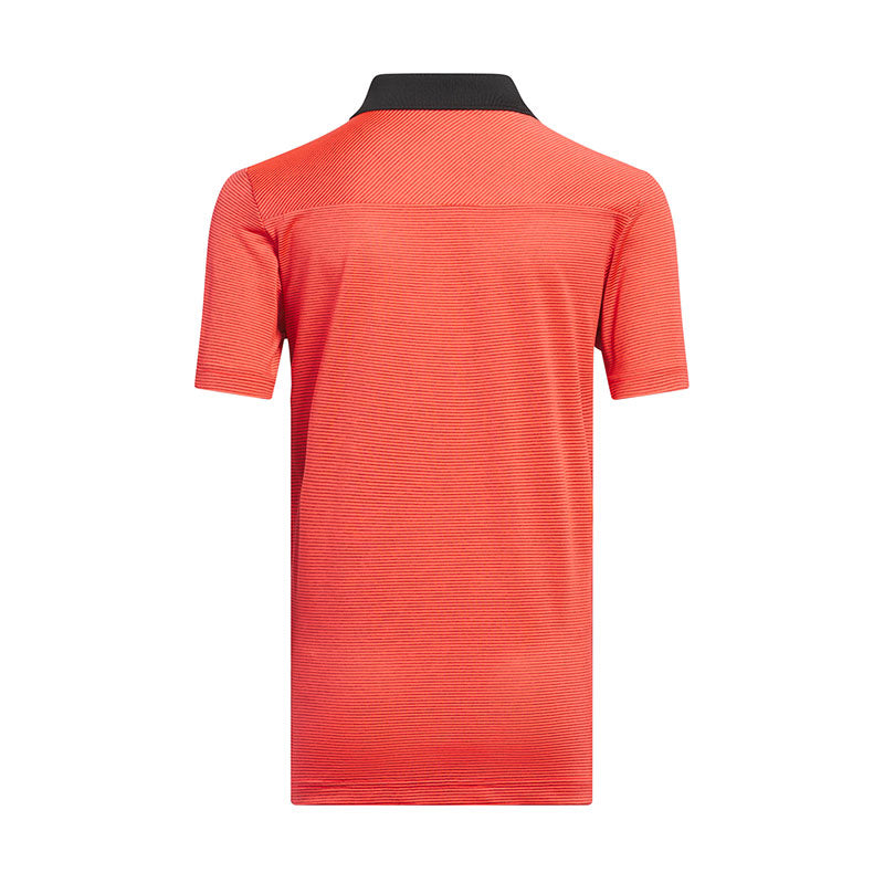 ADIDAS Ottoman Striped Boy's Polo (Red)