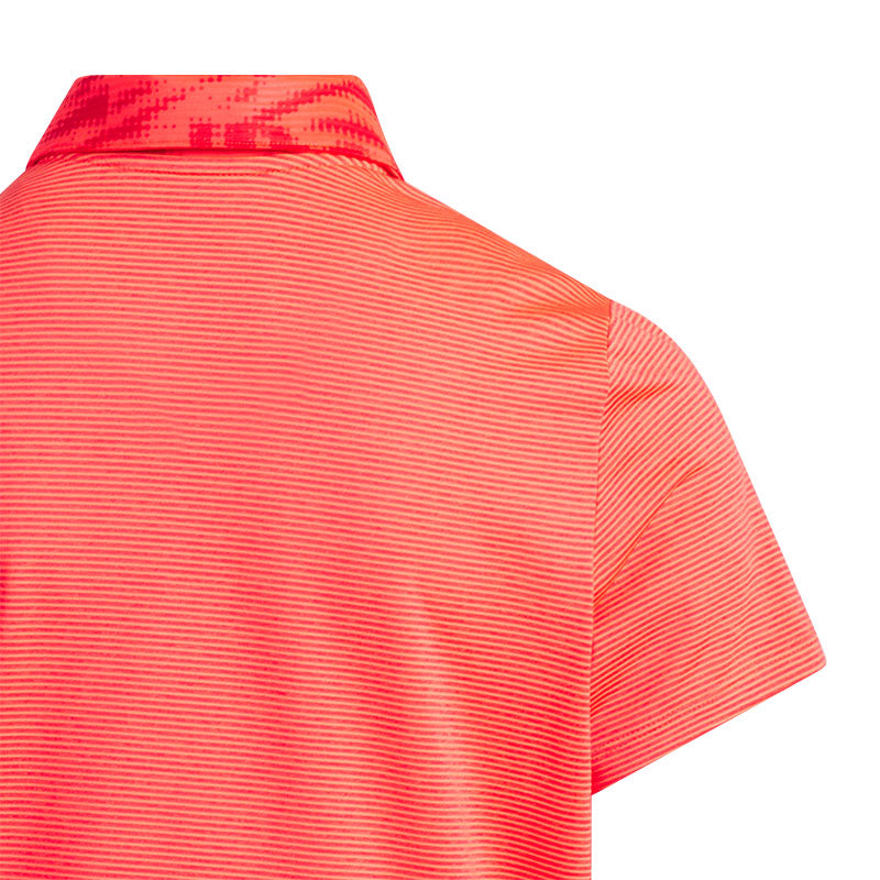 ADIDAS Ottoman Printed Girl's Polo (Ruby)