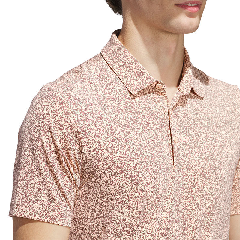 ADIDAS Ultimate365 Bunker Men's Polo (Coral)