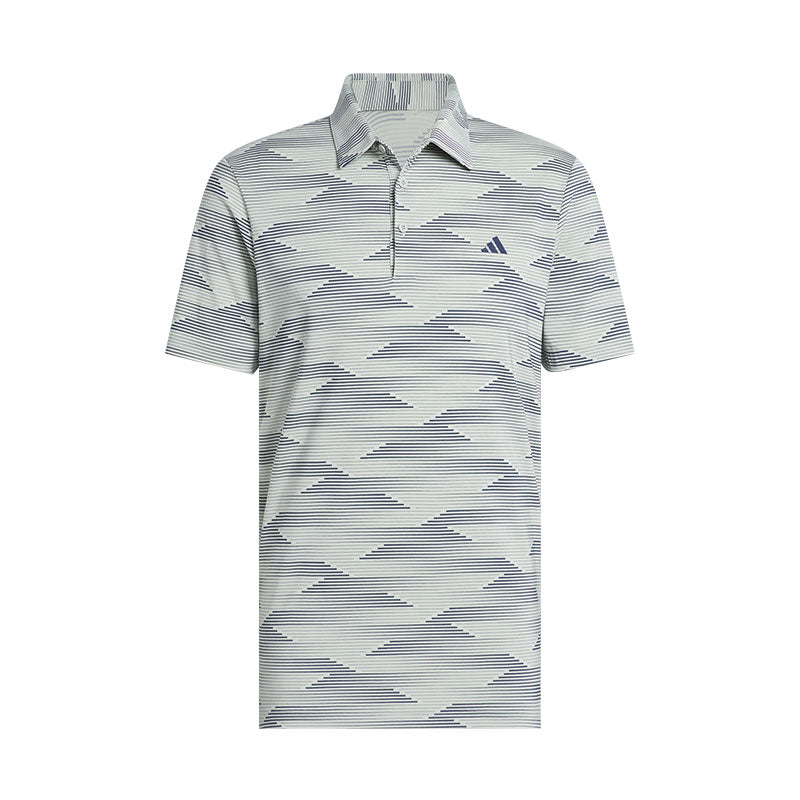 ADIDAS Ultimate365 Speed Stripe Men's Polo (Silver)