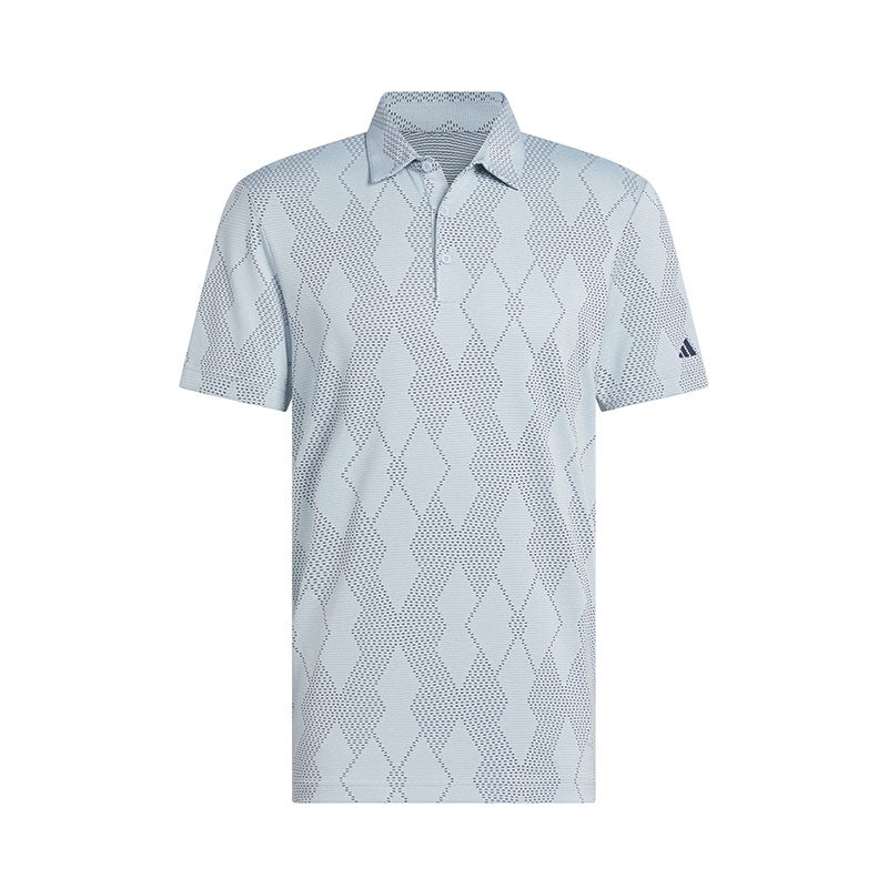 ADIDAS Ultimate365 Micro Texture Men's Polo (Blue)