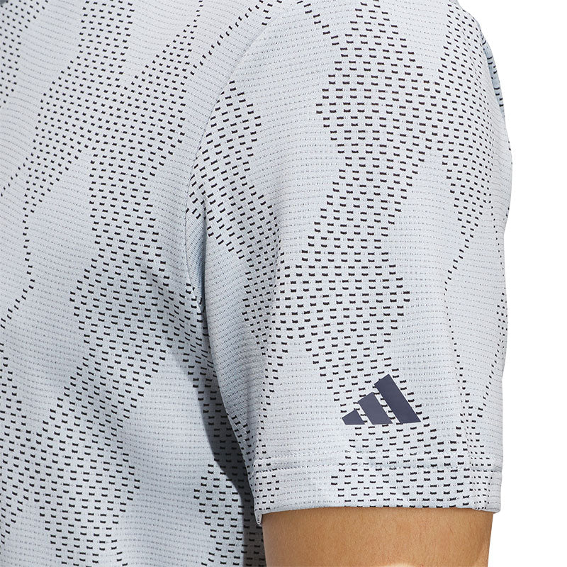 ADIDAS Ultimate365 Micro Texture Men's Polo (Blue)