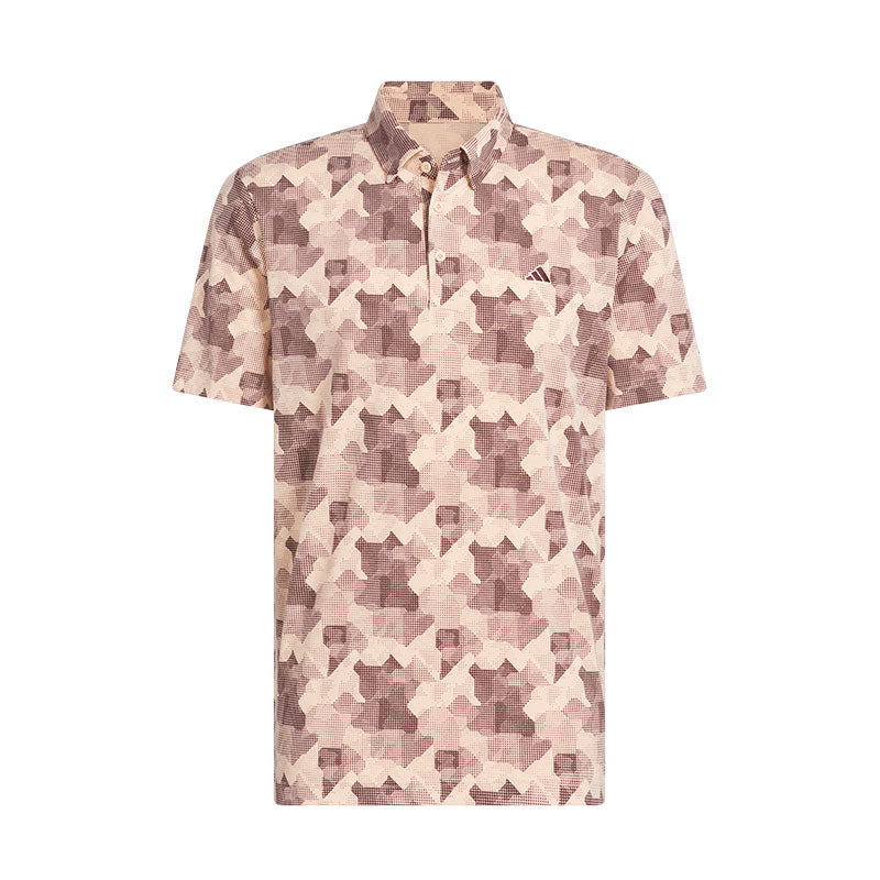 ADIDAS Go-To Printed Men's Polo (Coral)