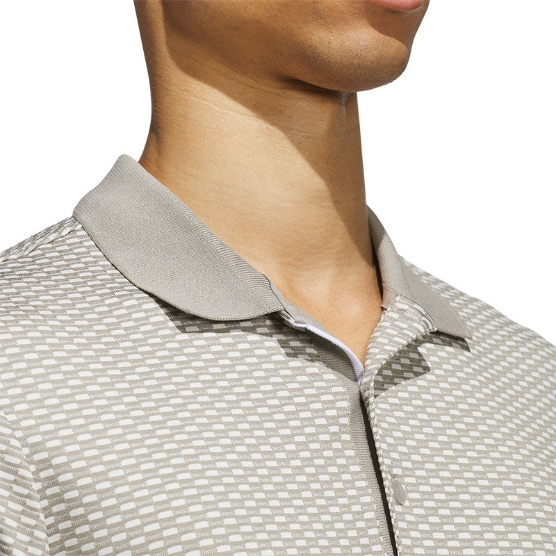 ADIDAS Beyond Textured Men's Polo (Beige)