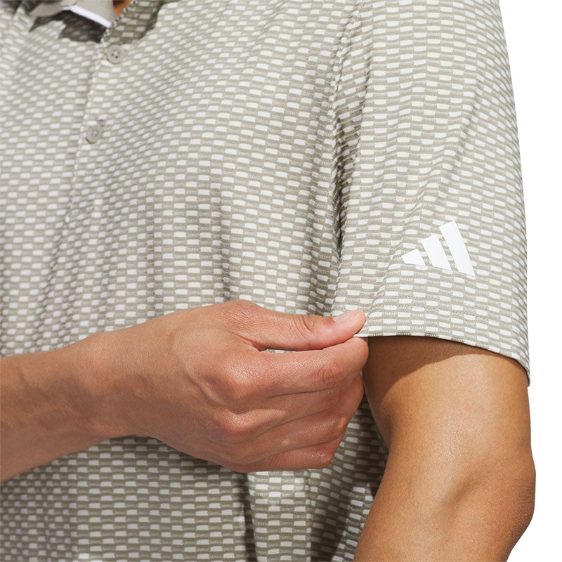 ADIDAS Beyond Textured Men's Polo (Beige)