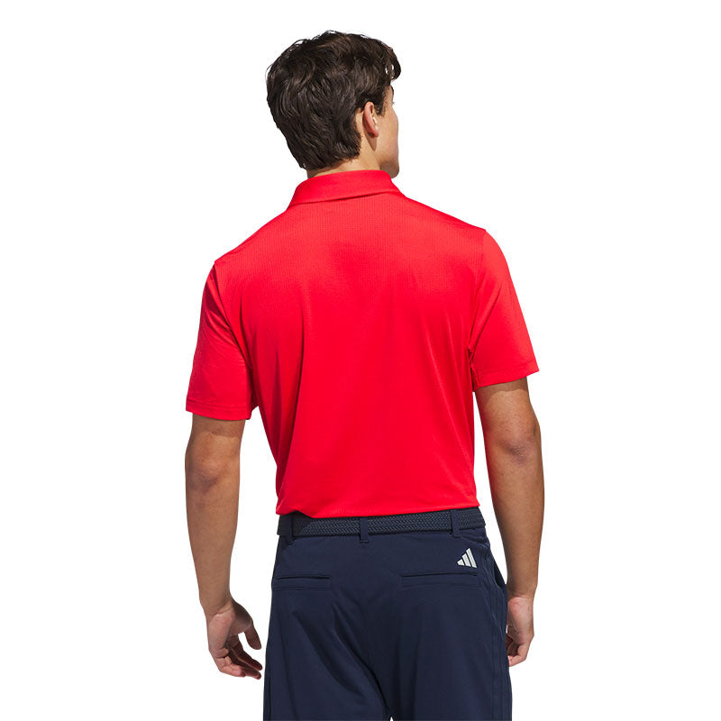 ADIDAS Ultimate365 Hybrid Men's Polo (Ruby)