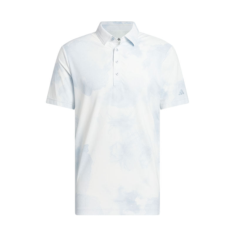 ADIDAS Ultimate365 Printed Cool Feeling Tour Men's Polo (Blue/White)