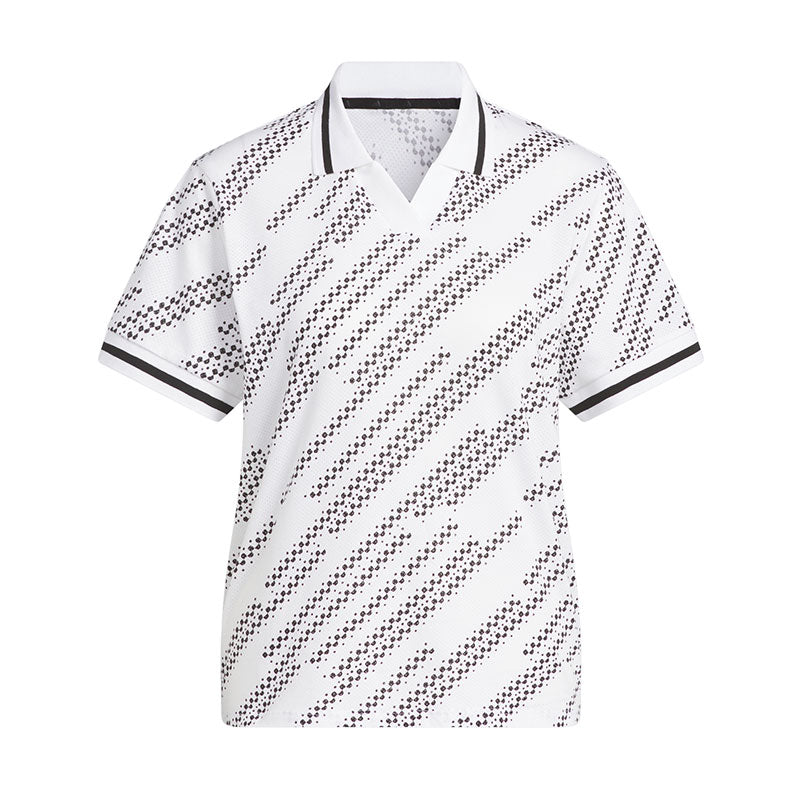 ADIDAS Go-To Printed Women's Polo (White)
