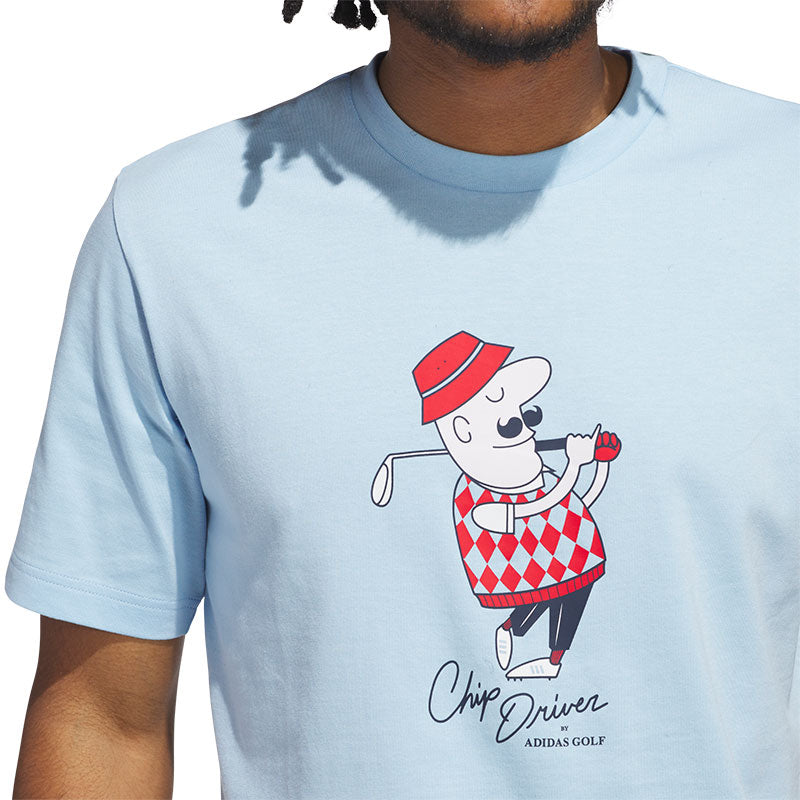 ADIDAS Classic Chip Graphic Men's T-Shirt (Sky)