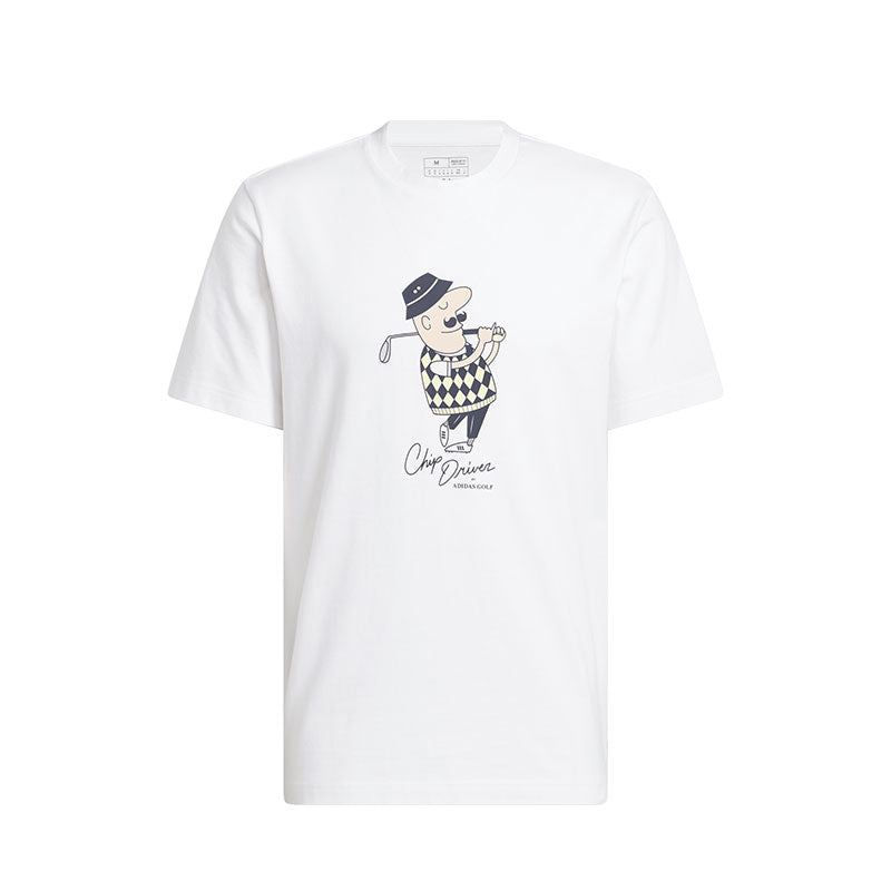 ADIDAS Classic Chip Graphic Men's T-Shirt (White)