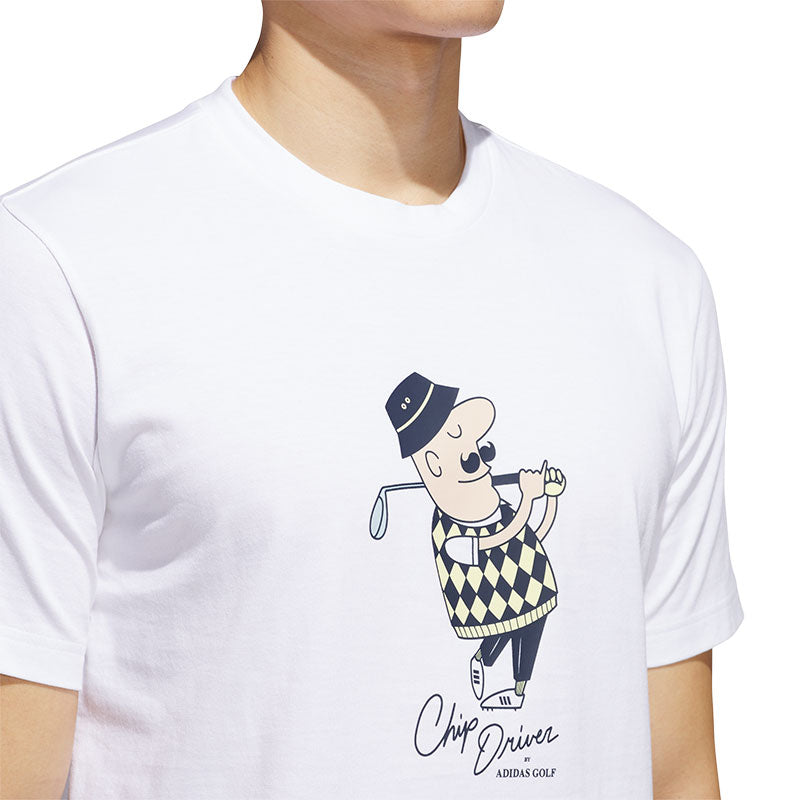 ADIDAS Classic Chip Graphic Men's T-Shirt (White)
