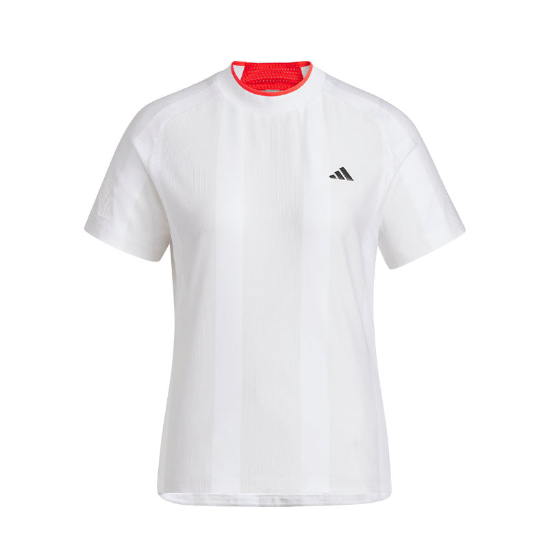 ADIDAS AEROREADY Adizero Bodymapping Women's Mock Shirt (White)