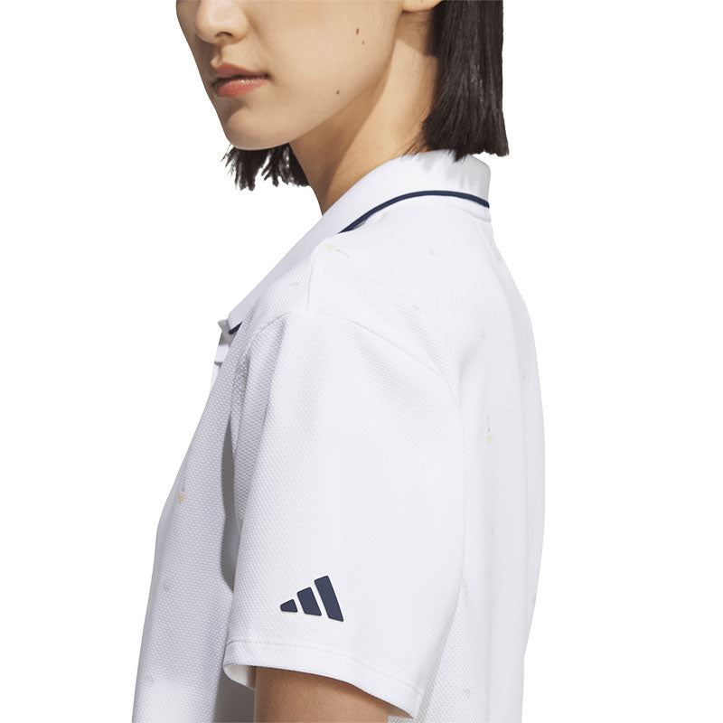 ADIDAS Monogram Women's Polo (White)
