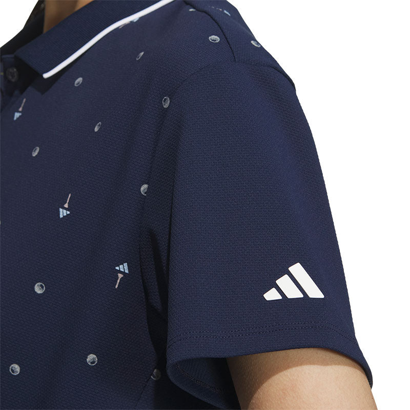 ADIDAS Monogram Women's Polo (Navy)