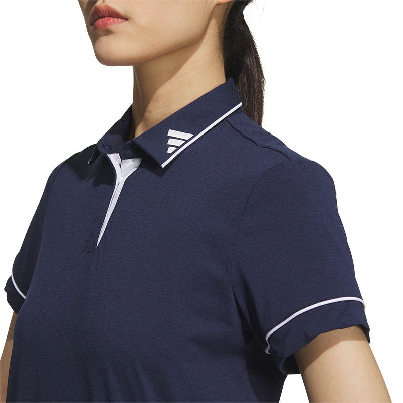 ADIDAS Twisknit Women's Polo (Navy )