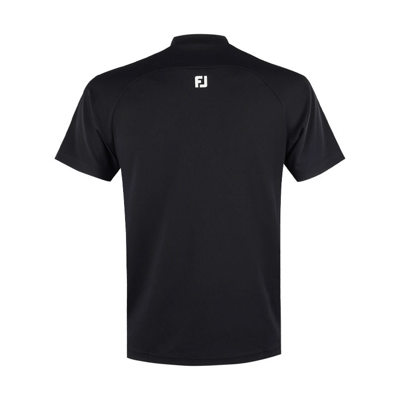 FOOTJOY Japan Bicolor Men's Mock Shirt (Black)