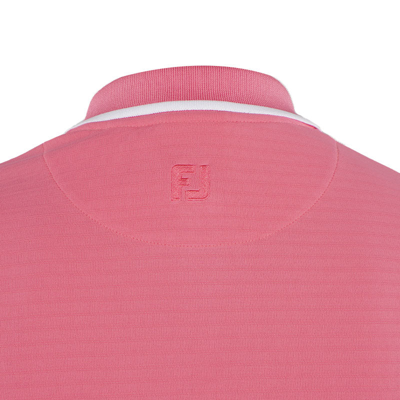 FOOTJOY Tipped Collar Women's Polo (Pink)
