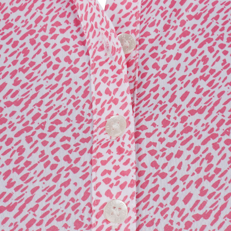 FOOTJOY Print Women's Polo (Pink)