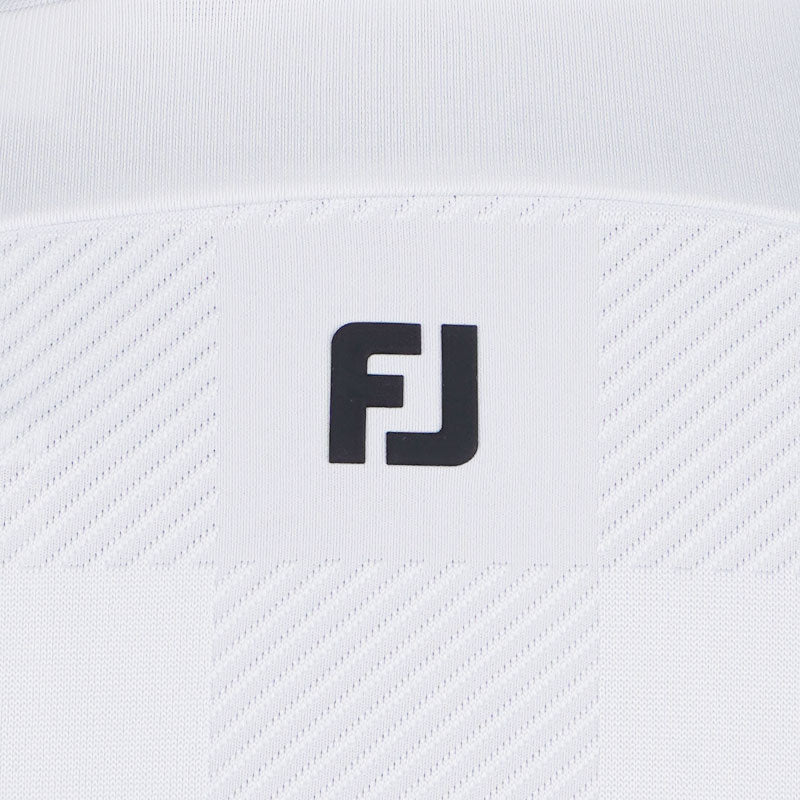 FOOTJOY Japan Jacquard Women's Mock Shirt (White)