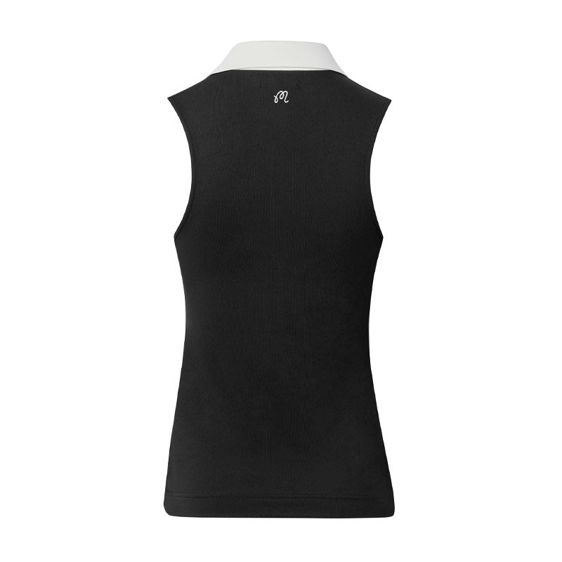 MALBON GOLF Claudia Women's Polo (Black)