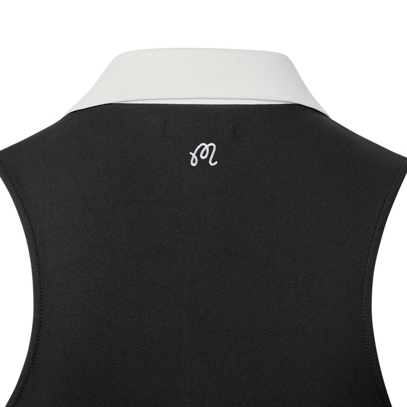 MALBON GOLF Claudia Women's Polo (Black)