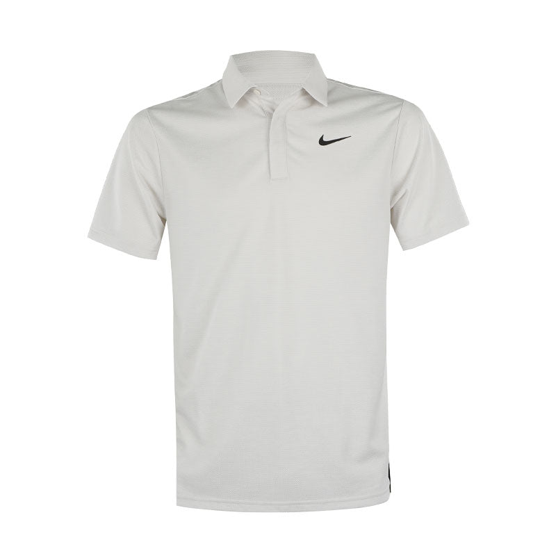 NIKE Tour Dri-FIT Men's Jacquard Polo (White)