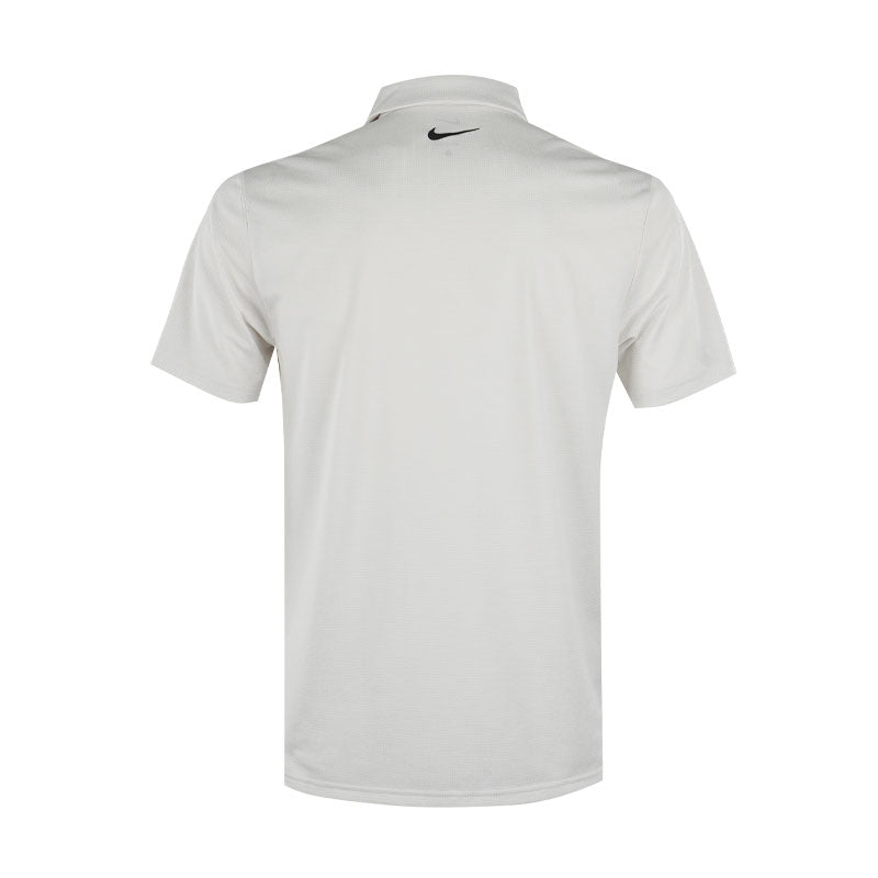 NIKE Tour Dri-FIT Men's Jacquard Polo (White)