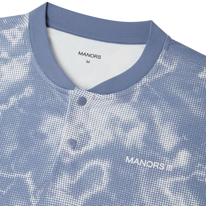 MANORS Blade Course Men's Polo (Blue)