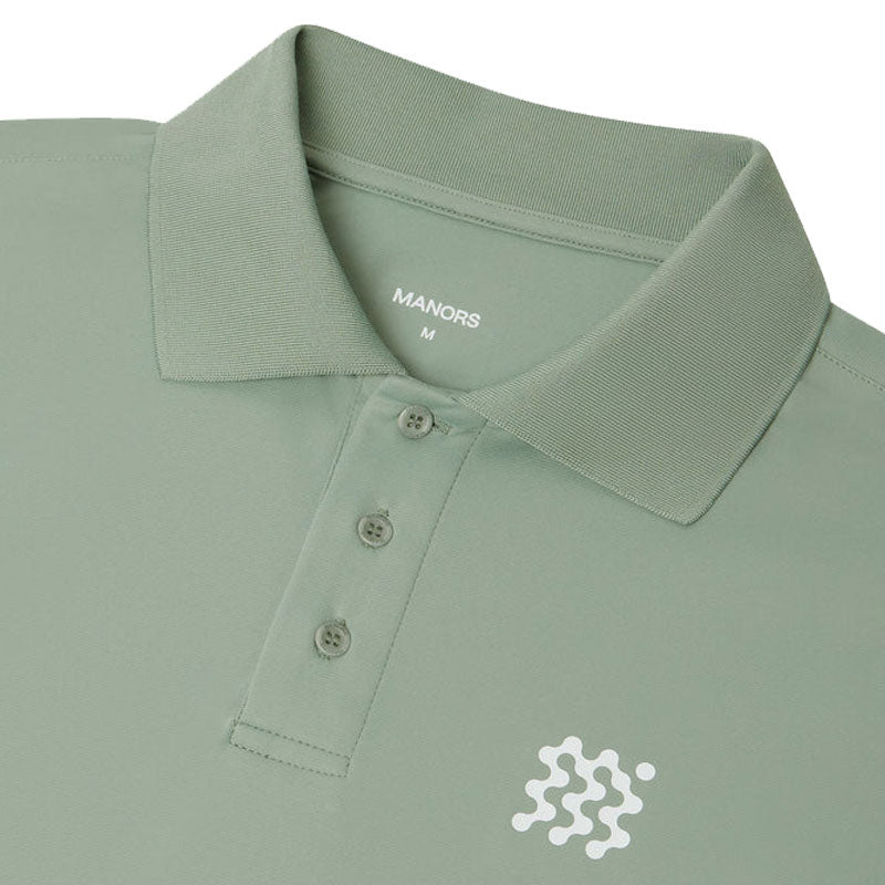 MANORS The Course Men's Polo (Sage)