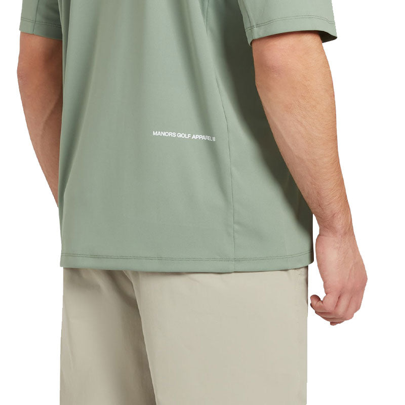 MANORS The Course Men's Polo (Sage)