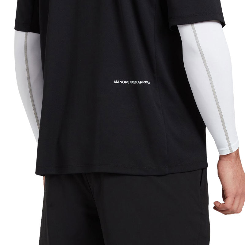 MANORS The Course Men's Polo (Black)