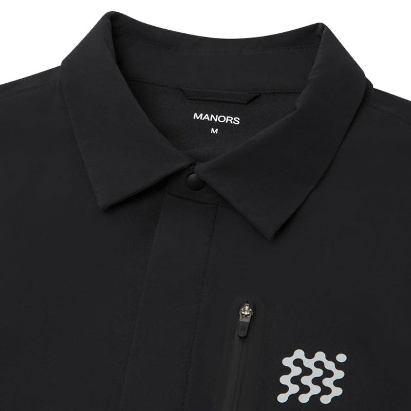 MANORS Tailored Frontier Men's Polo (Black)