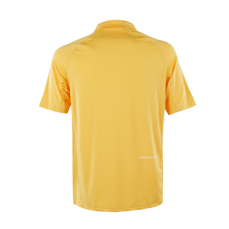 MANORS Lightweight Men's Polo (Yellow)