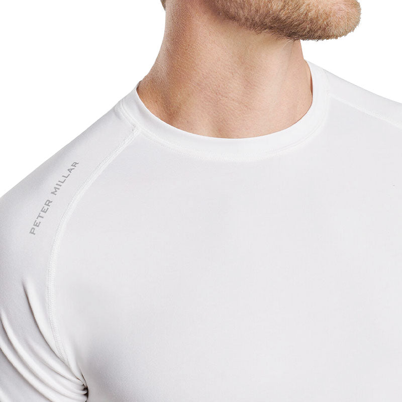 PETER MILLAR Aurora Performance Men's T-Shirt (White)