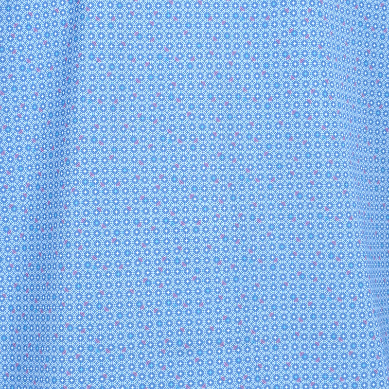 PETER MILLAR Casa Nova Mesh Performance Mesh Polo (Blue Sea)